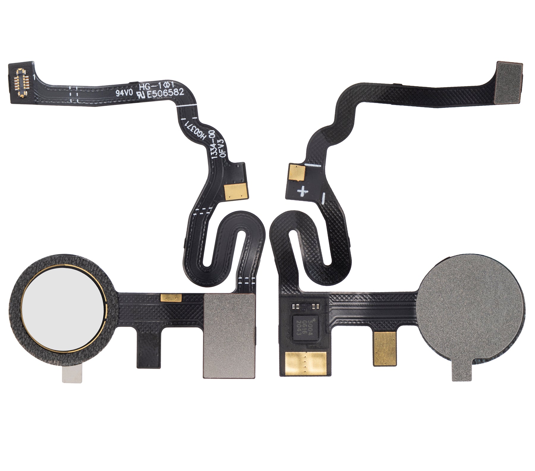 Fingerprint Reader With Flex Cable Replacement Compatible For Google Pixel 4a / 4a 5G (Clearly White)