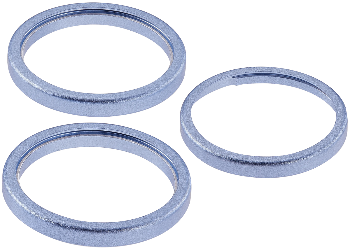 Back Camera Bezel Ring Only For iPhone 18 Pro / 18 Pro Max (Glacier) (3 Piece Set)