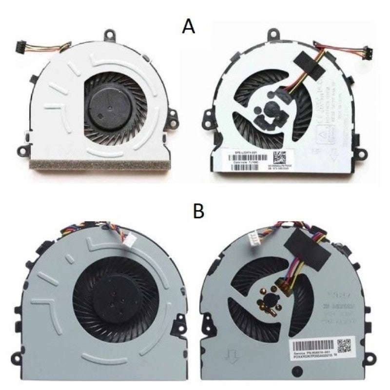 Fan For HP Pavilion 15-DB, 15-DA, 15G-DR, 15-DR, 15-DX, 15-DI, 15-BS, 15Q-DX, 15T-DS, 15Q-DS, 250-G7, 255-G7, 256-G7 CPU Cooling Fan Cooler