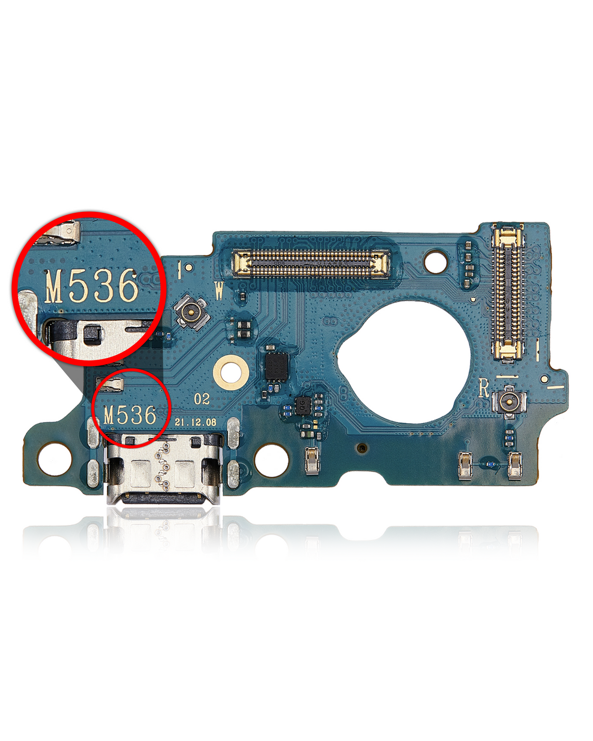 Charging Port With Board Compatible For Samsung Galaxy M53 (M536 / 2022) (Premium)