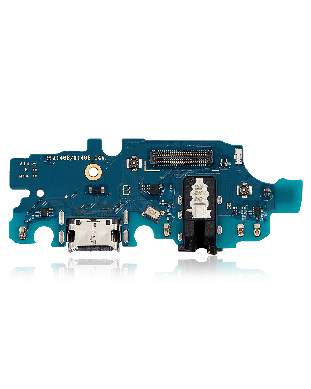 Charging Port With Headphone Jack Compatible For Samsung Galaxy A14 5G (A146B/F / 2023) (International Version) (Premium)