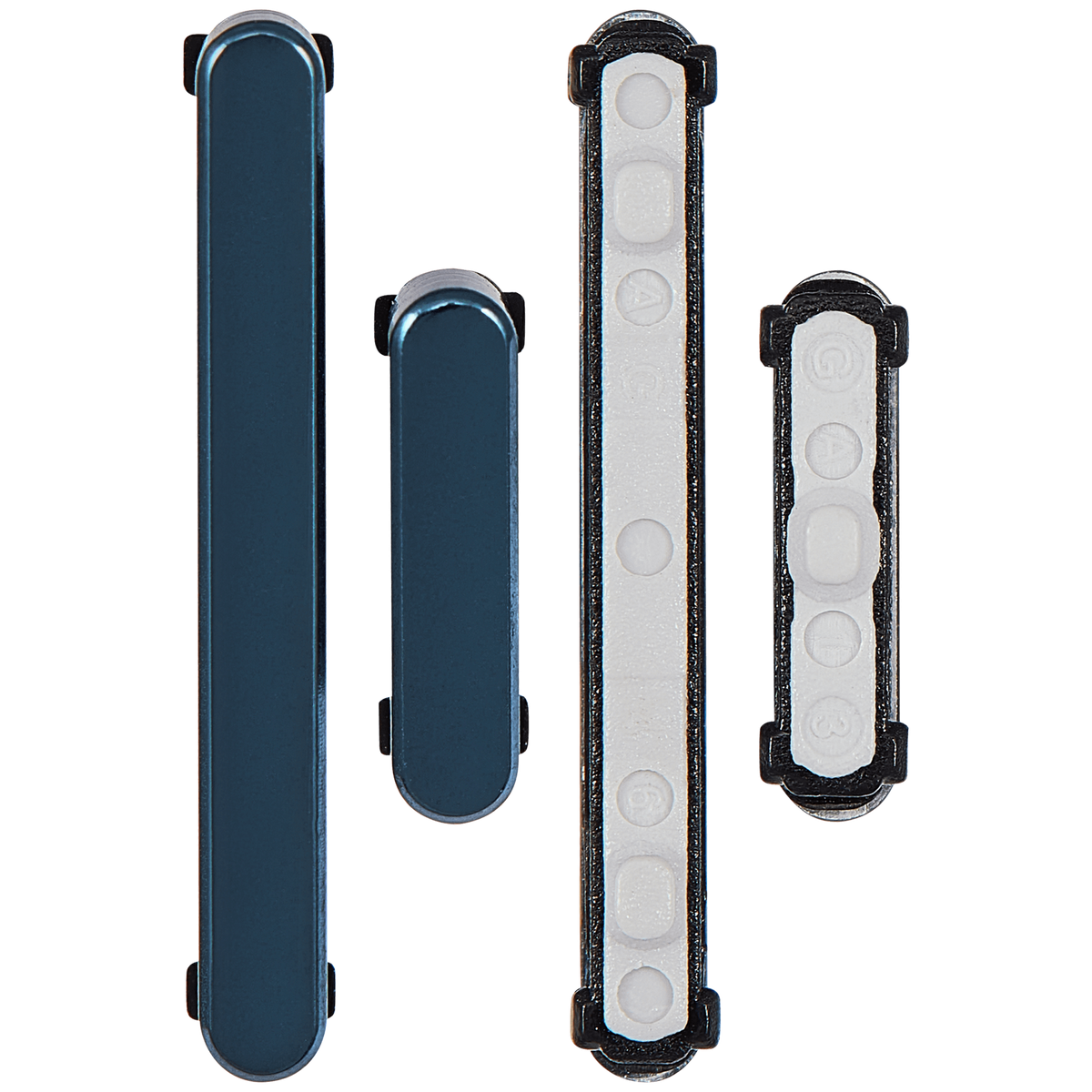 Hard Buttons (Power / Volume) Compatible For Samsung Galaxy S22 / S22 Plus (Green) Replacement