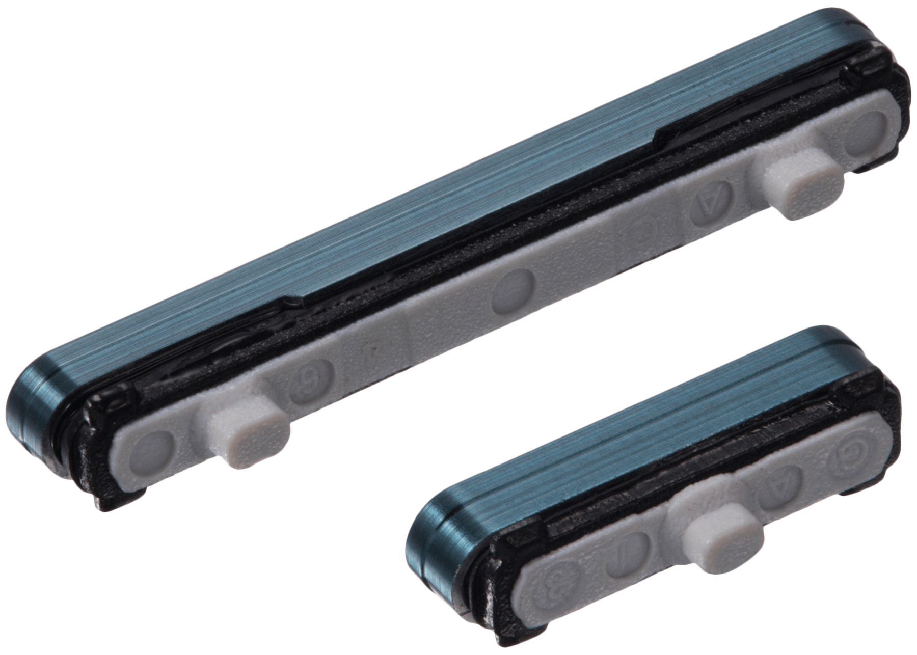 Hard Buttons (Power / Volume) Compatible For Samsung Galaxy S22 / S22 Plus (Green) Replacement