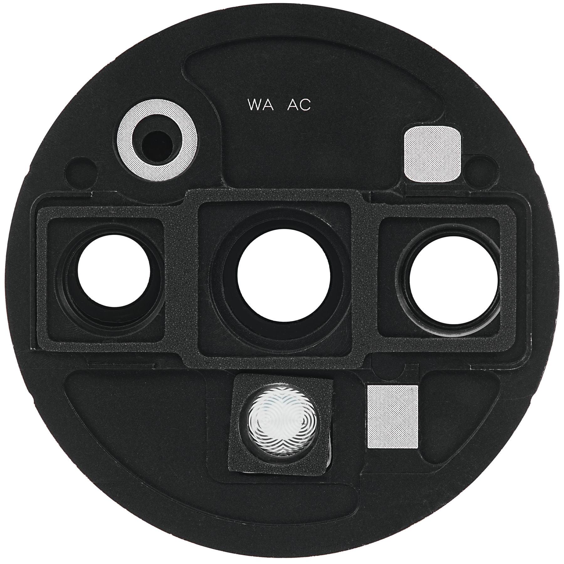 Replacement Back Camera Lens With Bracket Compatible For OnePlus 7T (Frosted Silver)