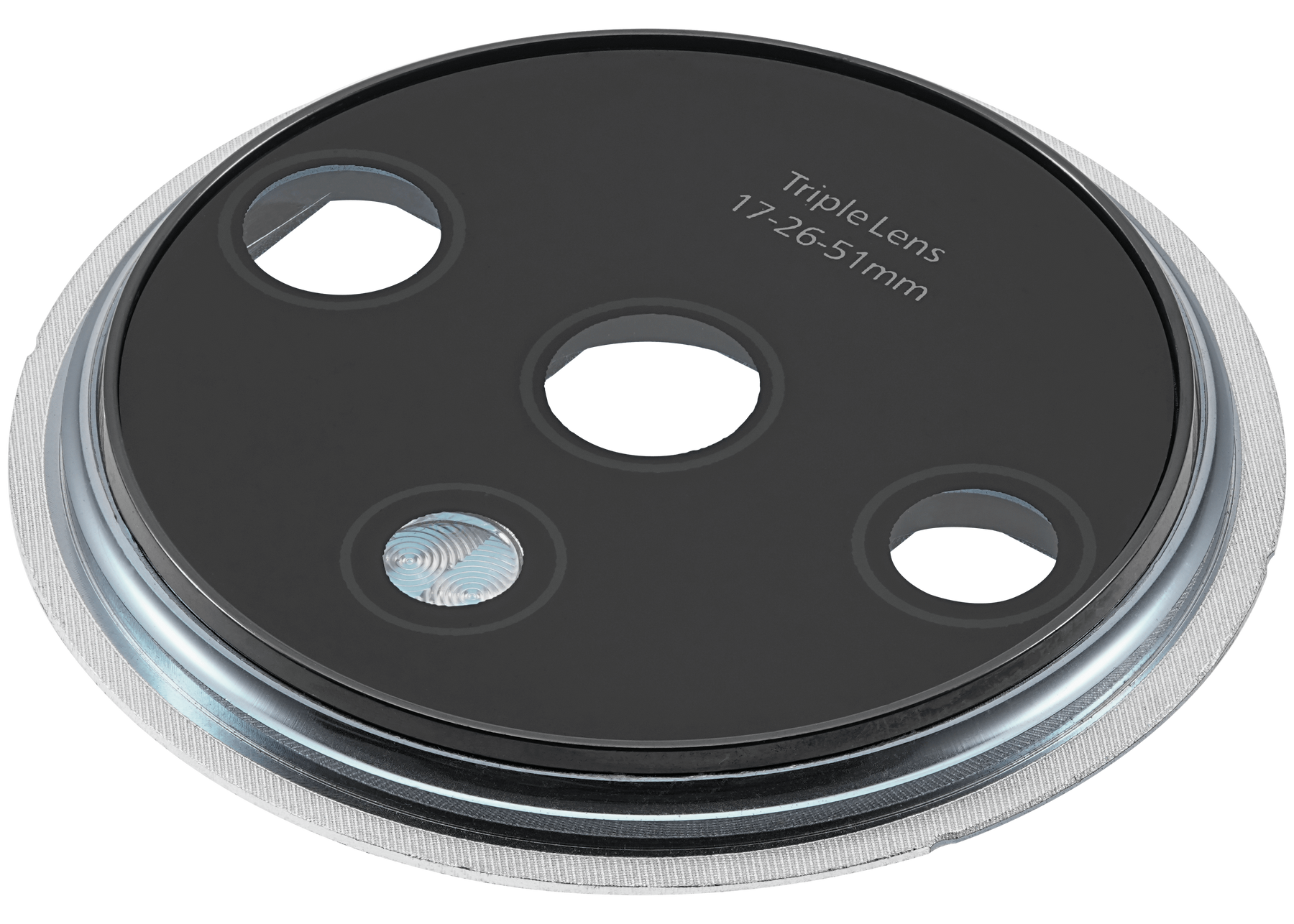 Replacement Back Camera Lens With Bracket Compatible For OnePlus 7T (Frosted Silver)