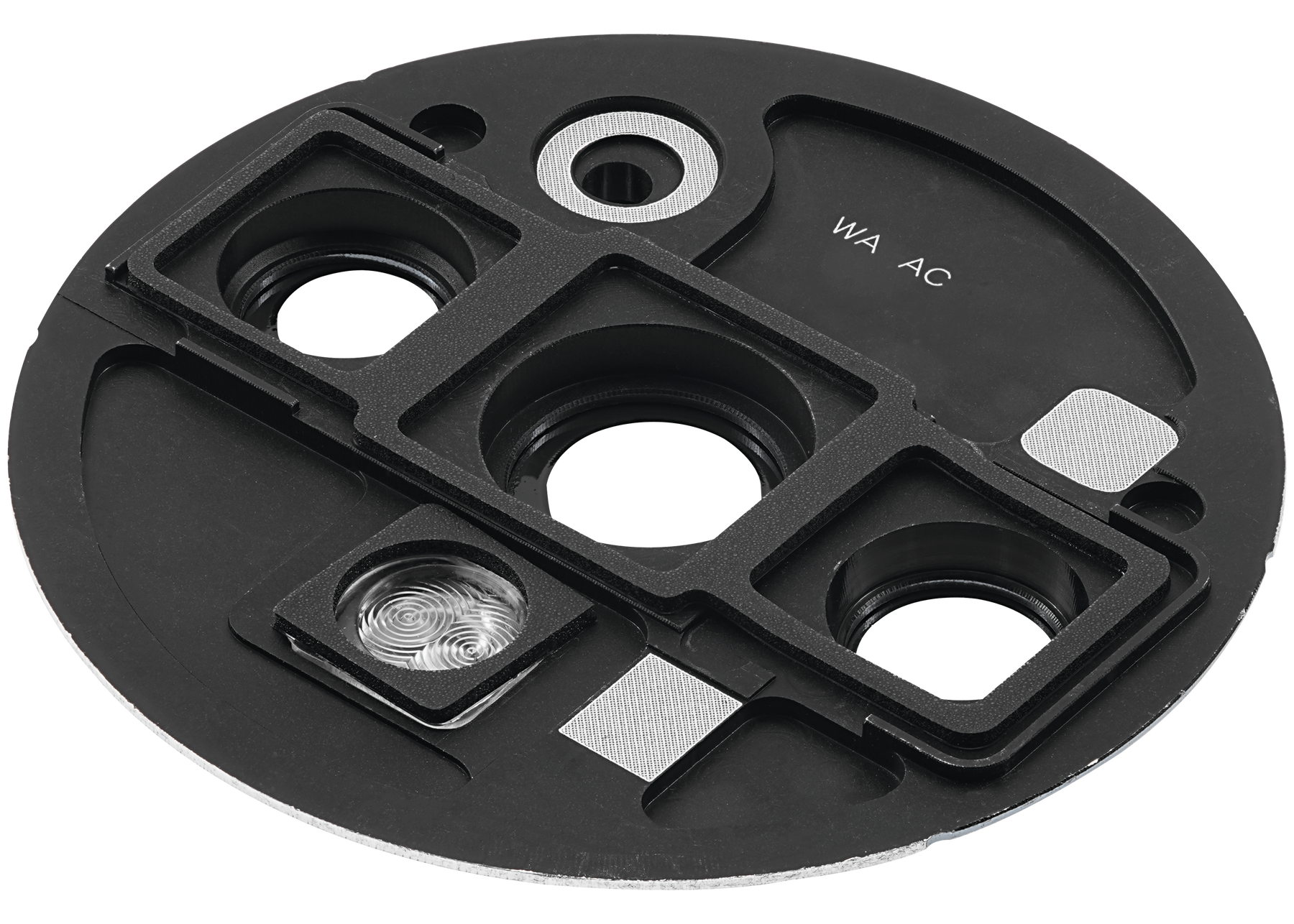 Replacement Back Camera Lens With Bracket Compatible For OnePlus 7T (Frosted Silver)