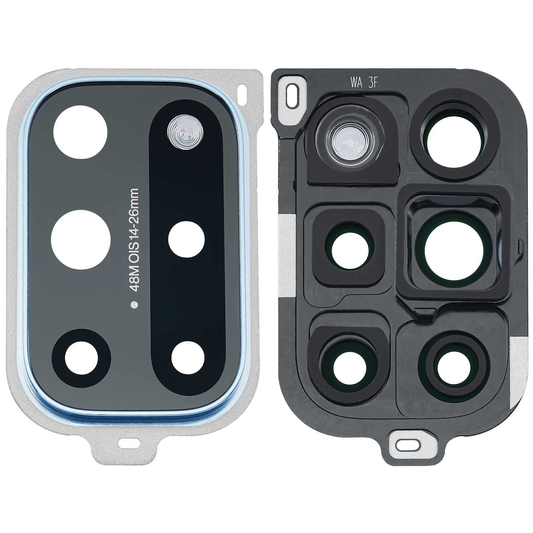 Back Camera Lens With Bracket Compatible For OnePlus 8T Replacement (Blue)