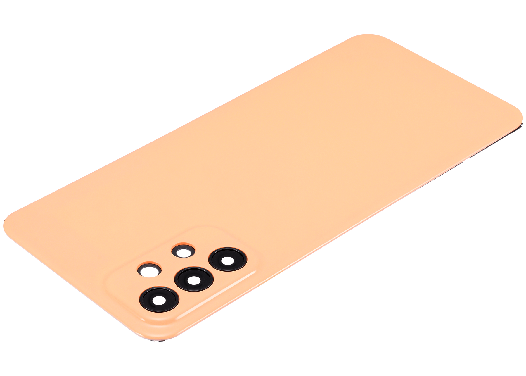 Back cover Glass Compatible For Samsung Galaxy A23 (A235 / 2022) (Vemake) (Peach)