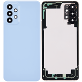 Back cover Glass Compatible For Samsung Galaxy A23 (A235 / 2022) (Vemake) (Blue)