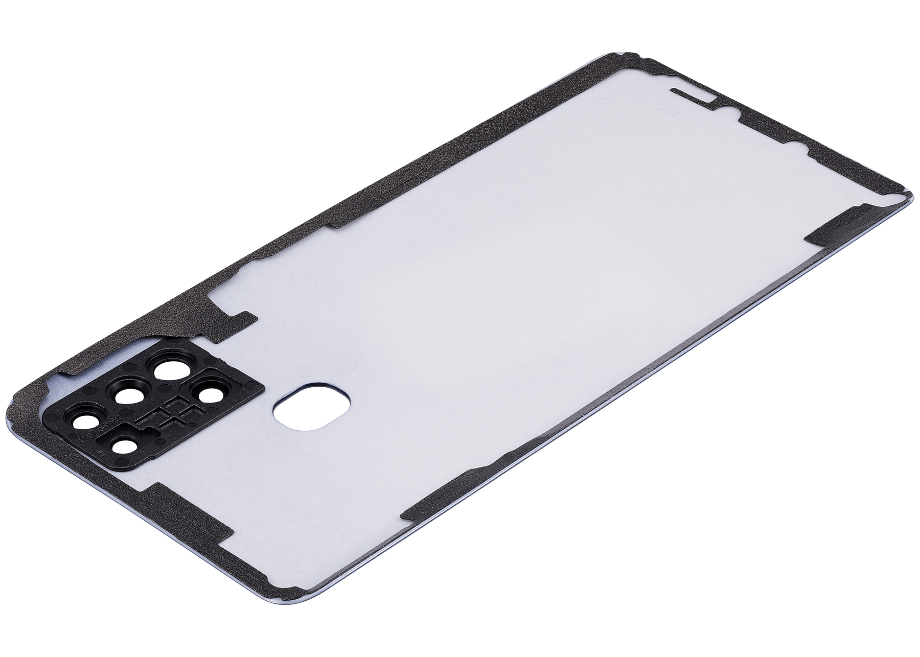 Back cover Glass With Camera Lens Compatible For Samsung Galaxy A21S (A217 / 2020) (Vemake) (Red)