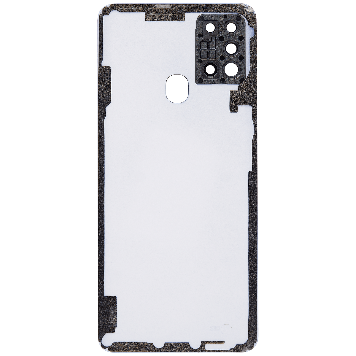 Back cover Glass With Camera Lens Compatible For Samsung Galaxy A21S (A217 / 2020) (Vemake) (White)