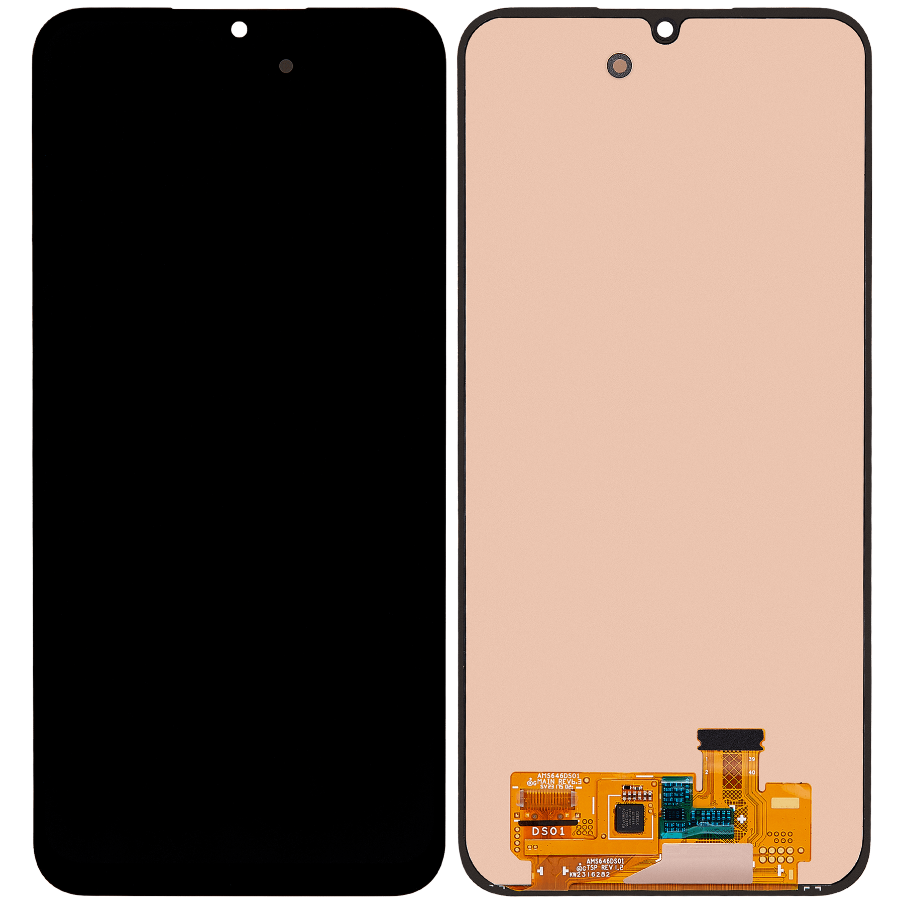 OLED Assembly Without Frame Compatible For Samsung Galaxy A24 4G (A245 / 2023) (Refurbished) (All Colors)