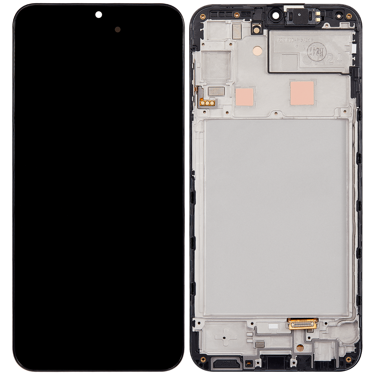 OLED Assembly With Frame Compatible For Samsung Galaxy A24 4G (A245 / 2023) (Refurbished) (All Colors)