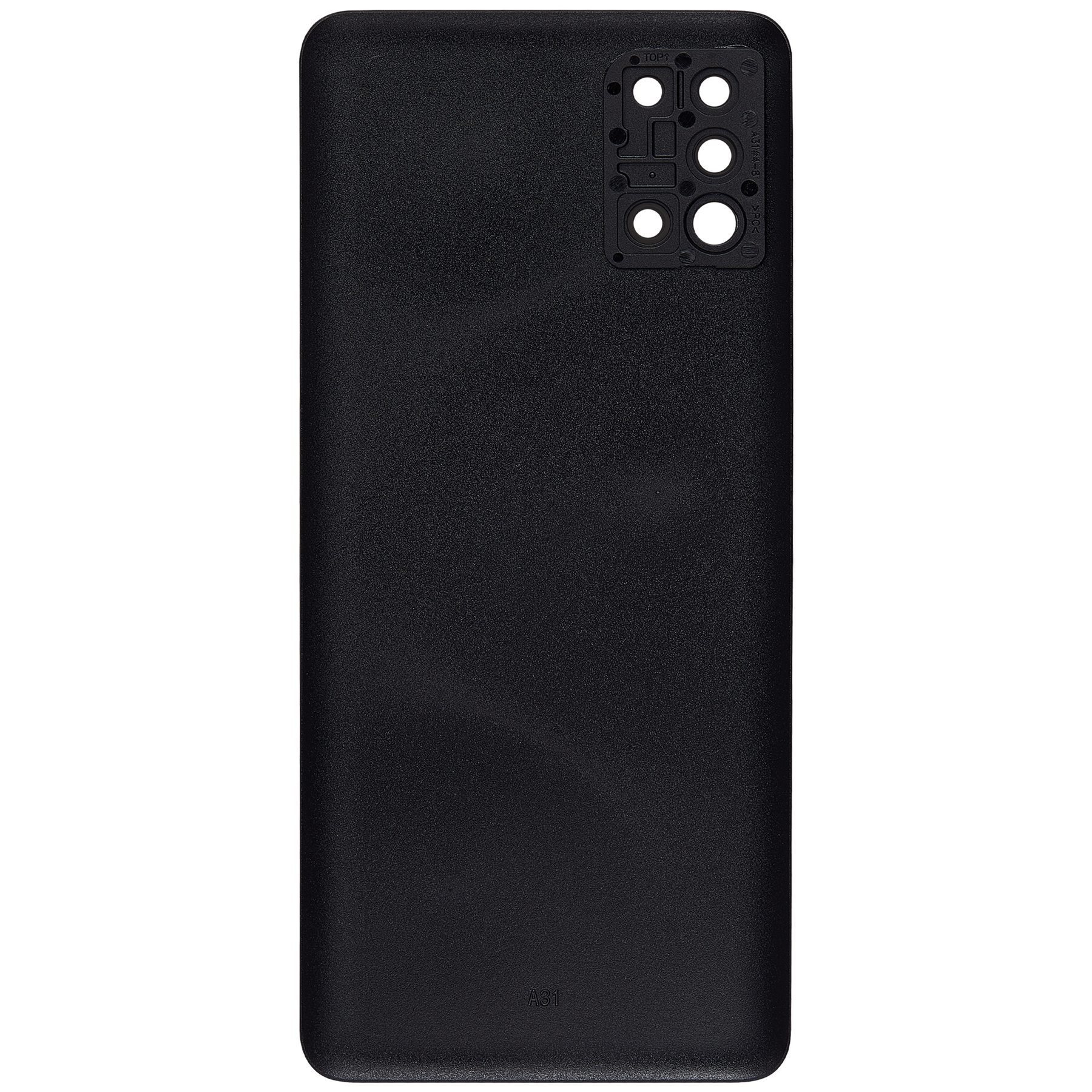 Back cover Glass With Camera Lens Compatible For Samsung Galaxy A31 (A315 / 2020) (Vemake) (Prism Crush Blue)