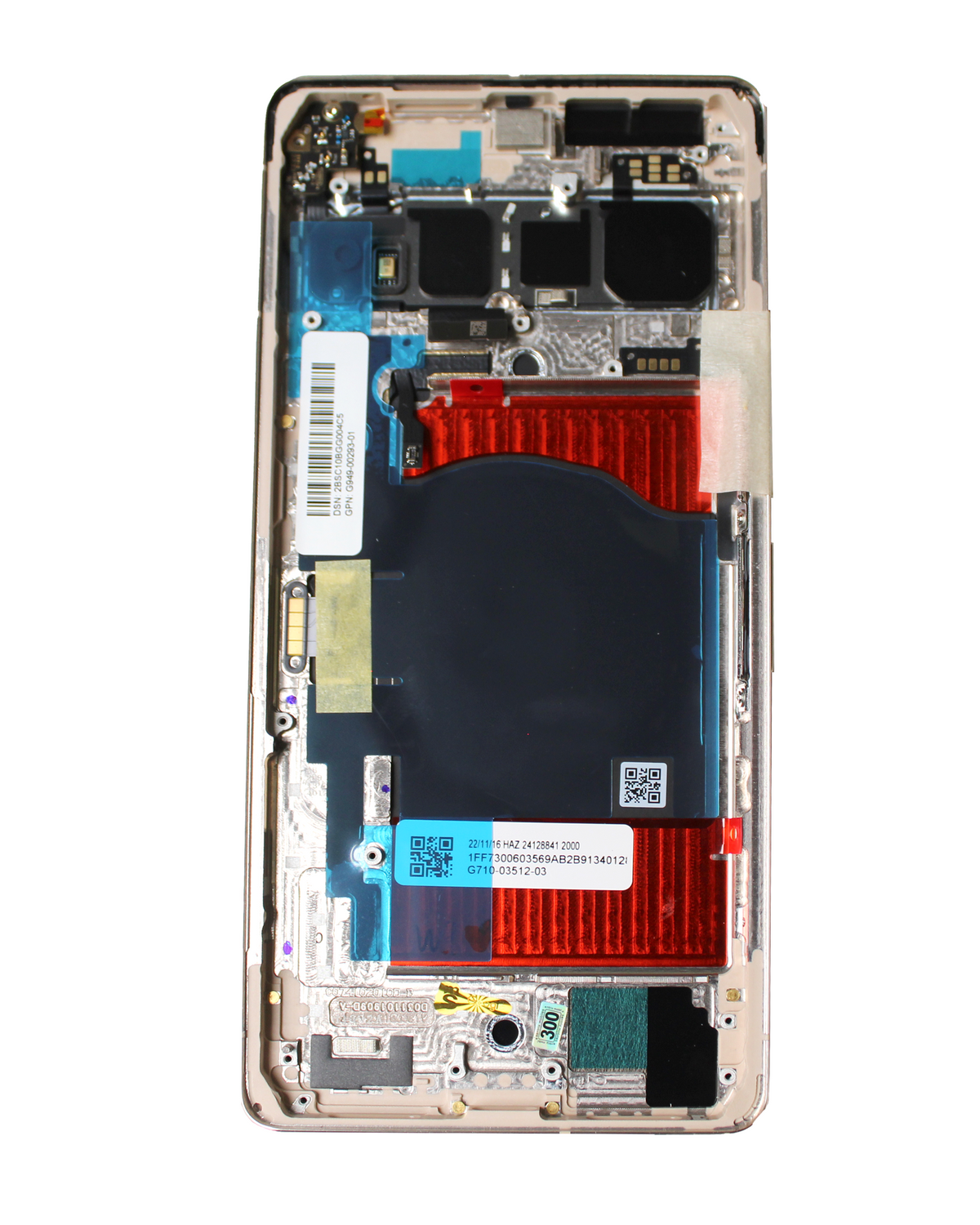 Back Housing Compatible For Google Pixel 7 Pro Replacement (Genuine OEM) (Hazel)