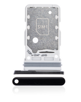 Dual Sim Card Tray Compatible For Samsung Galaxy S21 Ultra Replacment (Phantom Black)