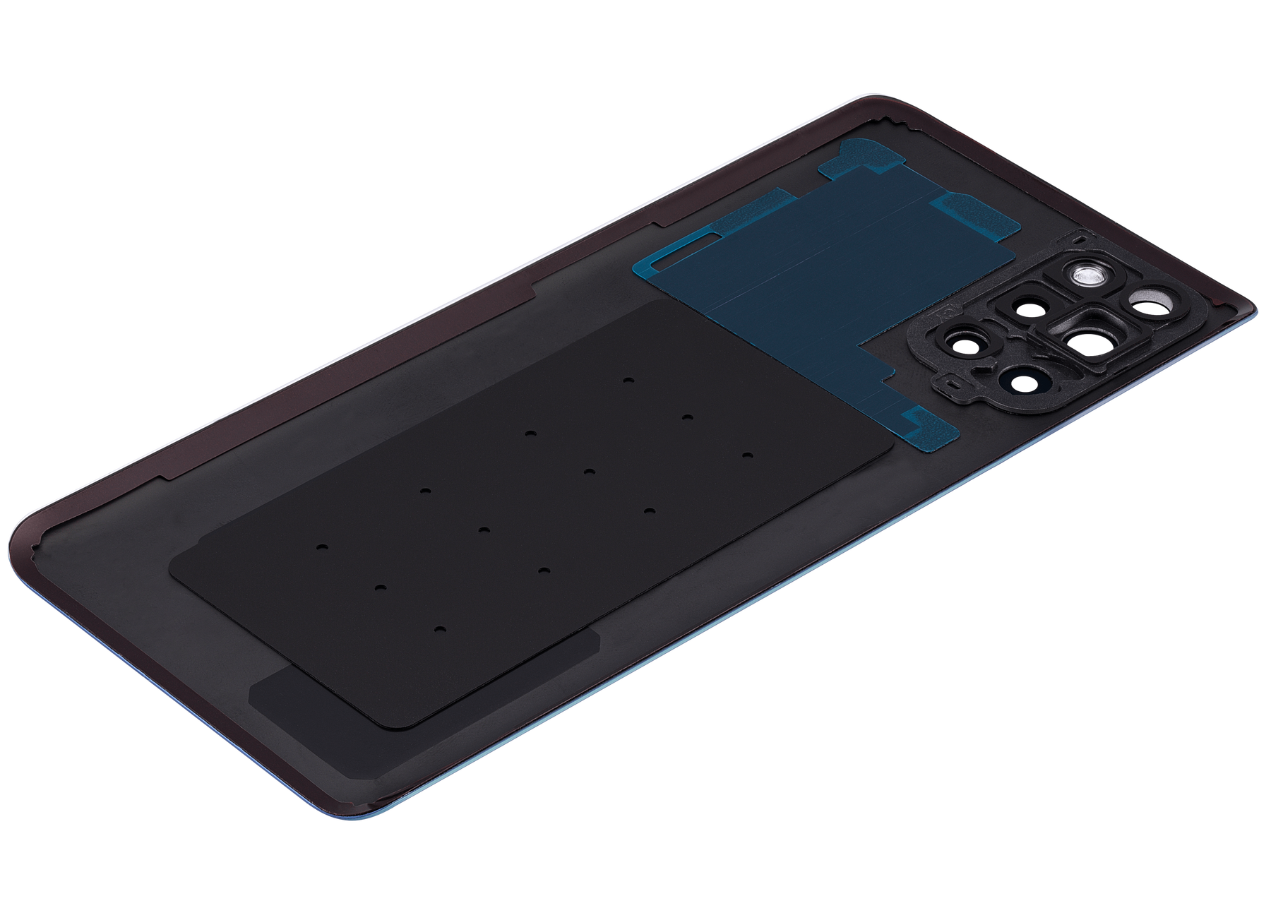 Back cover Glass With Camera Lens Compatible For OnePlus 8T Replacement  (Vemake) (Aquamarine Green)