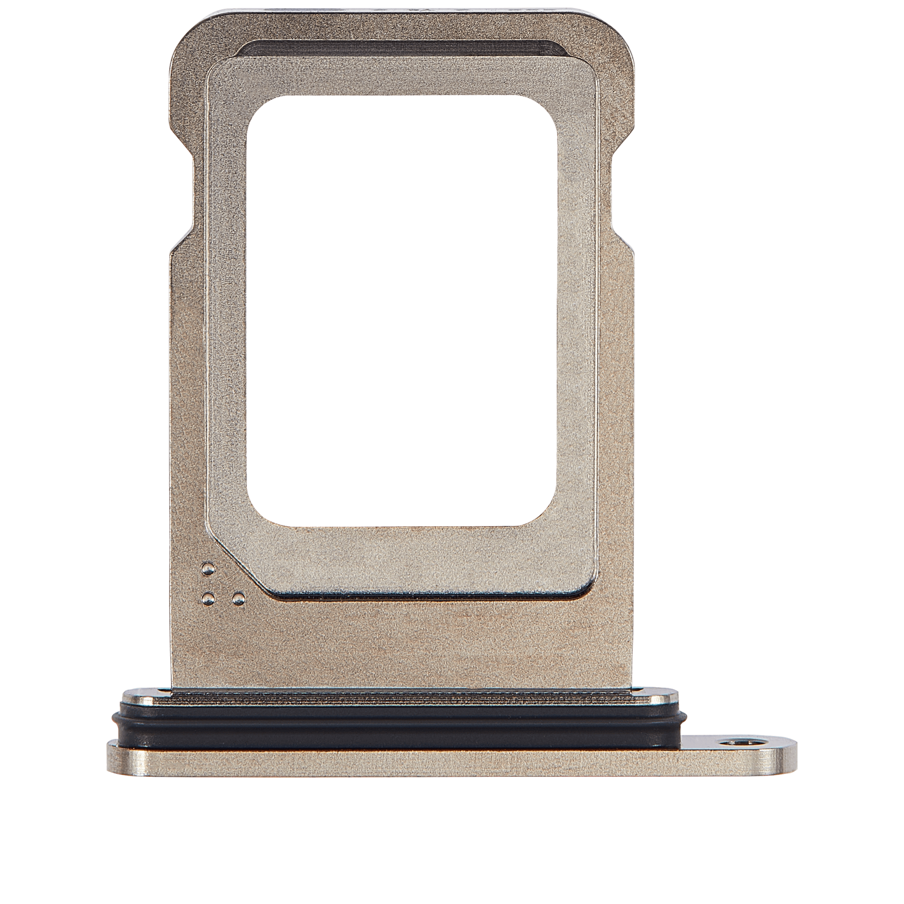 Single Sim Card Tray Compatible For iPhone 15 Pro / 15 Pro Max (Natural Titanium)