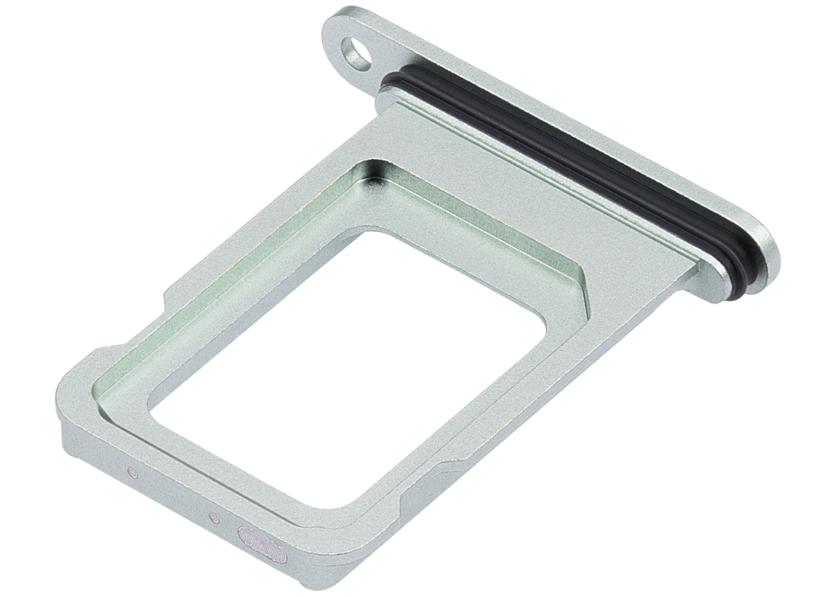 Single Sim Card Tray Compatible For iPhone 15 / 15 Plus (Green)