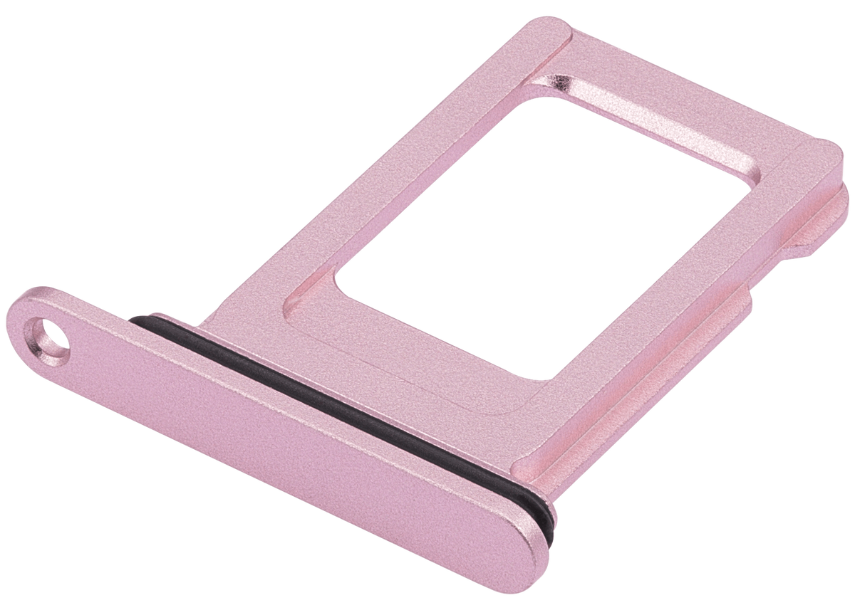 Single Sim Card Tray Compatible For iPhone 15 / 15 Plus (Pink)