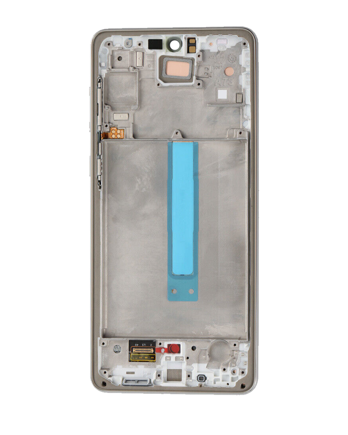 Replacement Oled Assembly With Frame Compatible For Samsung Galaxy A73 5G (A736 / 2022) (Service Pack) (Gray)