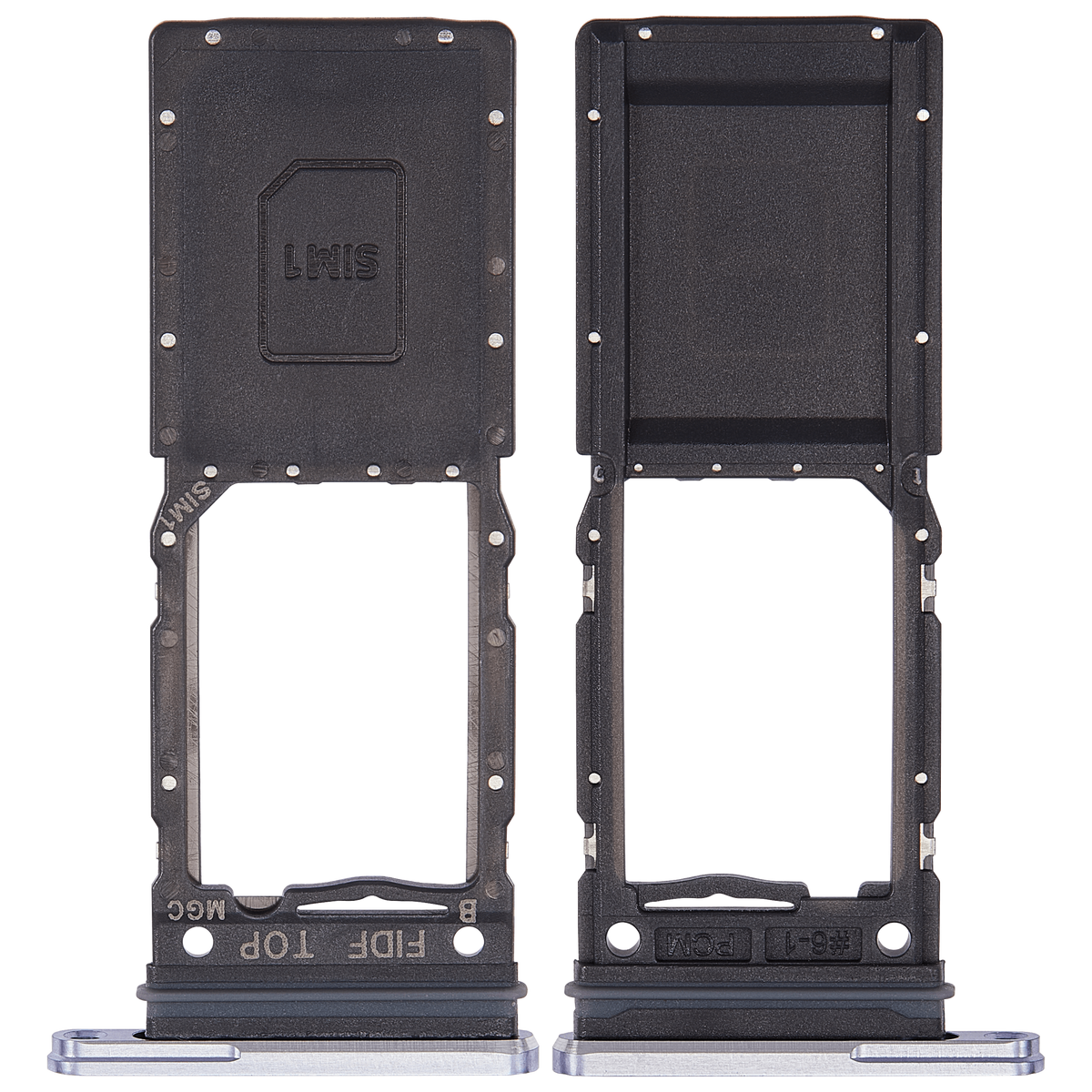 Single Sim Card Tray Replacement Compatible For Samsung Galaxy Z Fold 5 (F946) (Icy Blue)