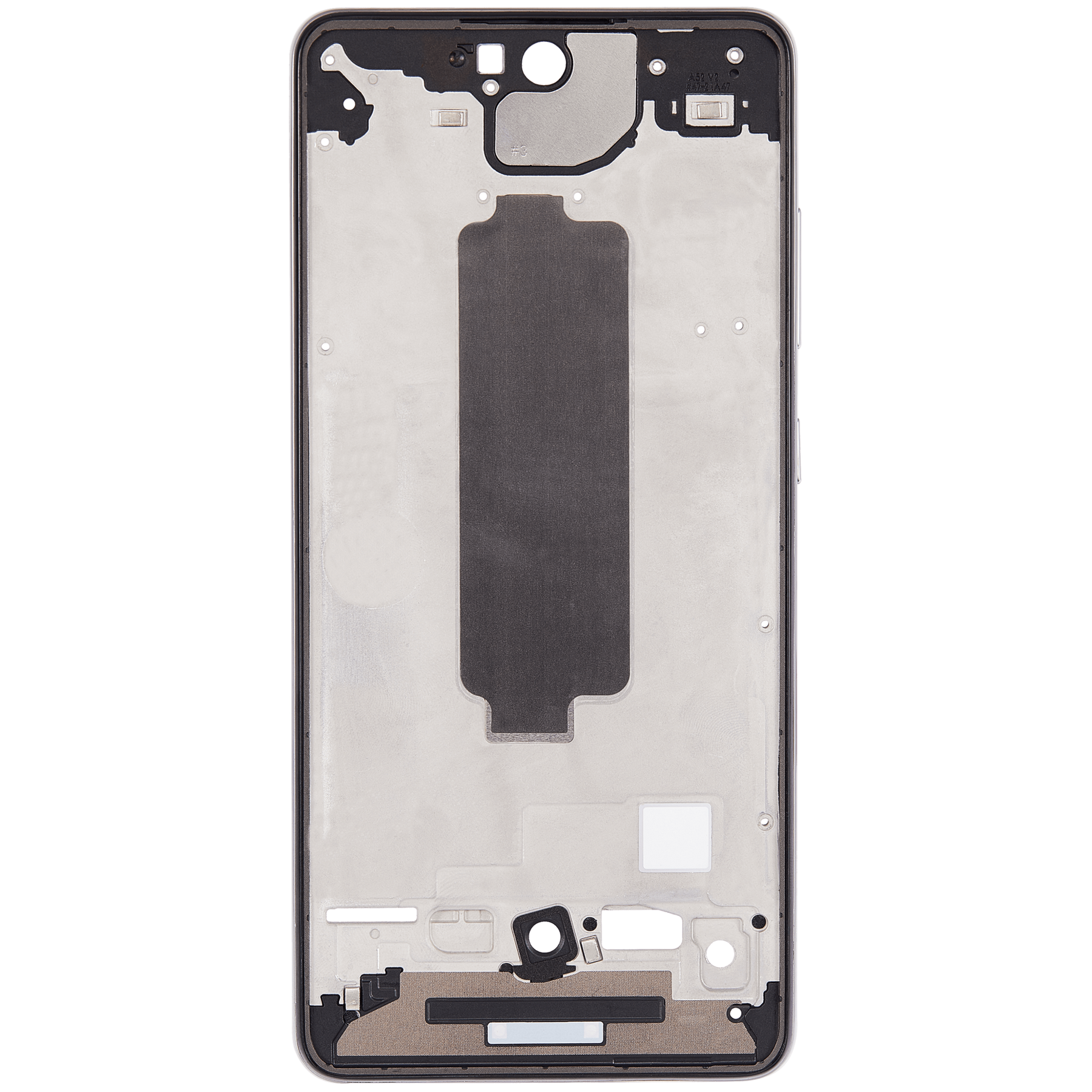 Replacement Mid-Frame Housing Compatible For Samsung Galaxy A52 4G by Macfactory.in(A525 / 2021) / A52 5G (A526 / 2021) / A52S 5G (A528 / 2021) (Awesome White)