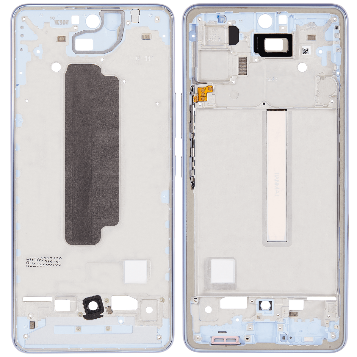 Mid-Frame Housing Compatible For Samsung Galaxy A53 5G Replacement (A536 / 2022) (Blue)