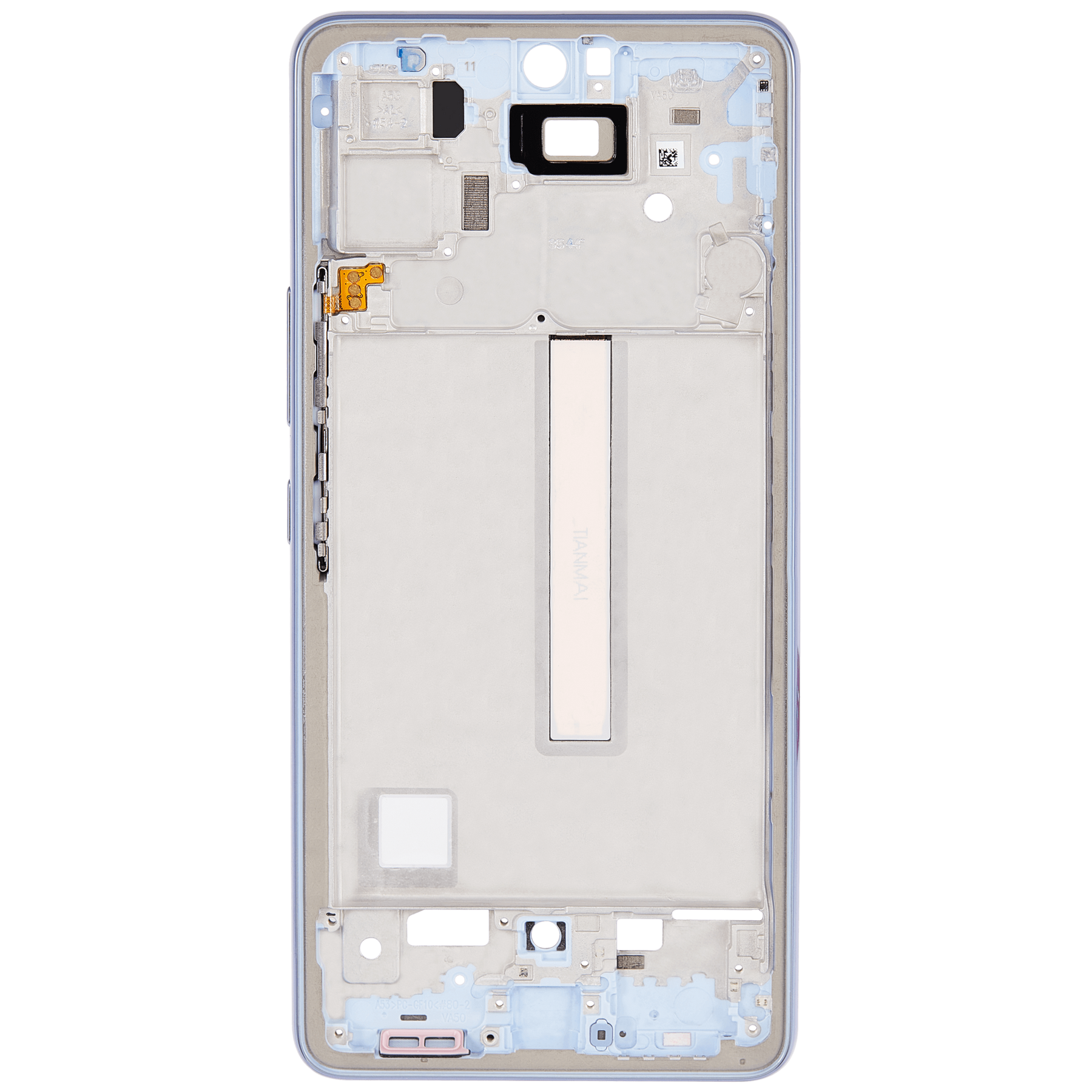 Mid-Frame Housing Compatible For Samsung Galaxy A53 5G Replacement (A536 / 2022) (Blue)