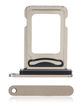 Dual Sim Card Tray Compatible For iPhone 15 Pro / 15 Pro Max (Natural Titanium)