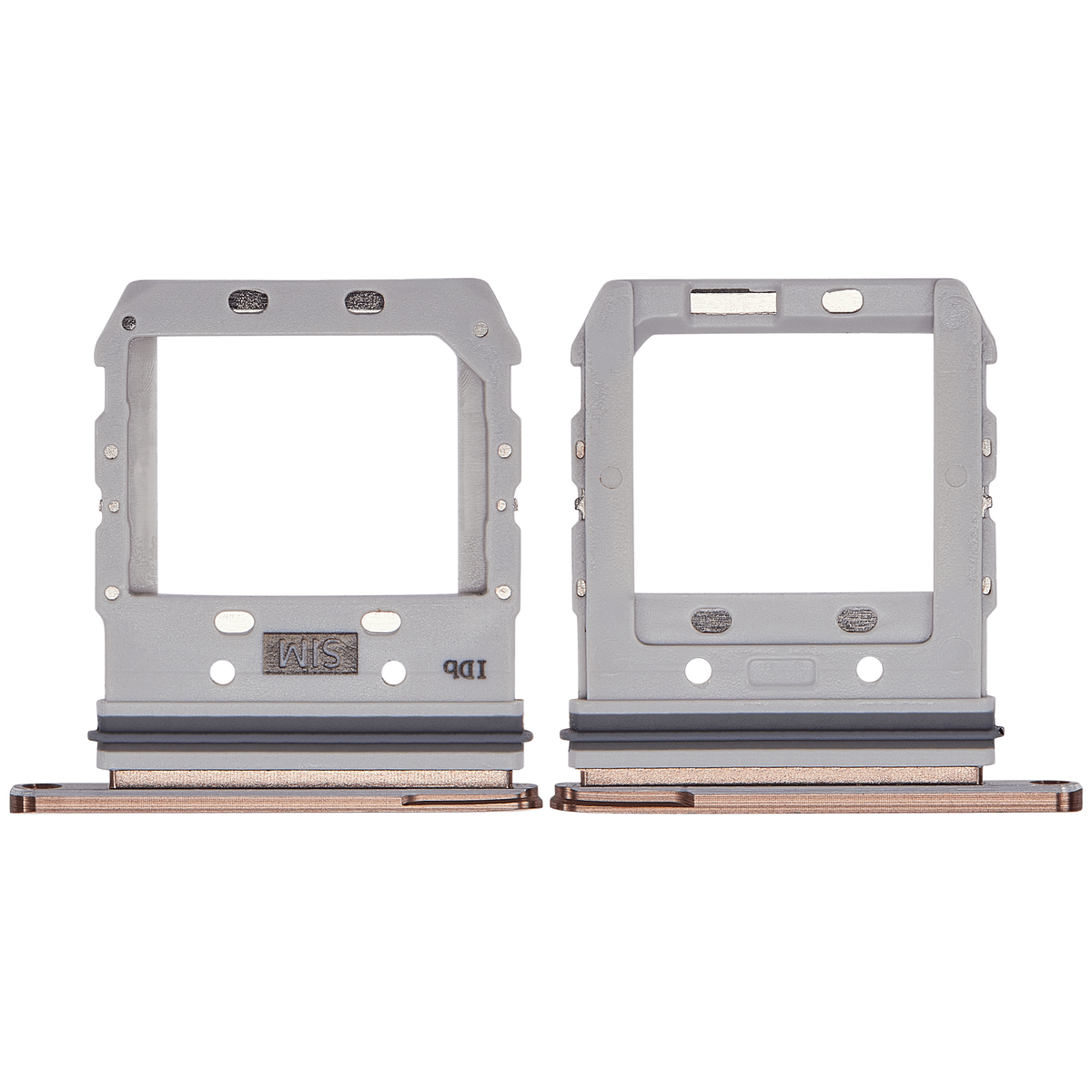 Dual Sim Card Tray Compatible For Samsung Galaxy S10 5G  Replacement by Macfactory.Store(Royal Gold)