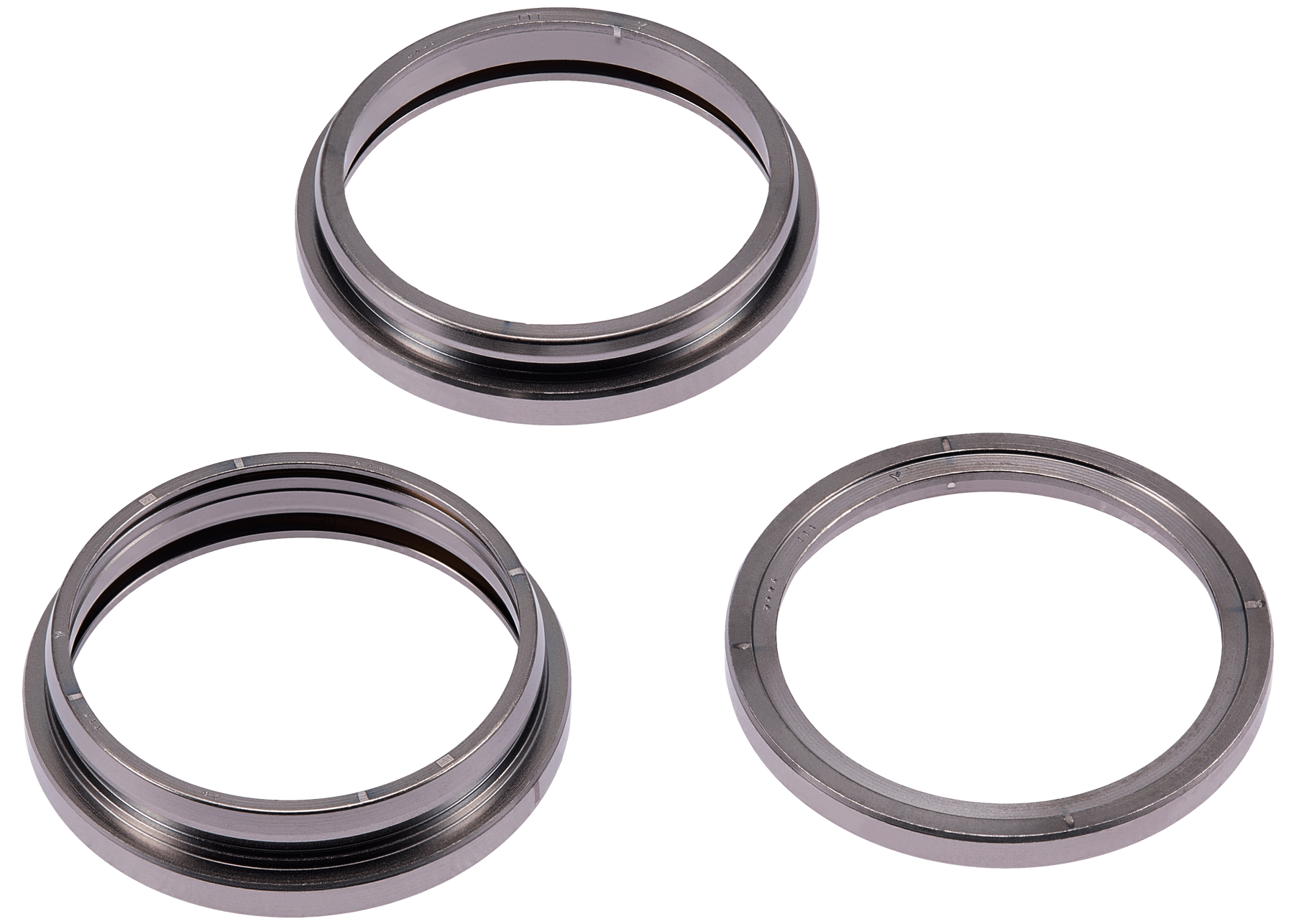 Back Camera Bezel Ring Only Compatible For iPhone 15 Pro (Natural Titanium) (3 Piece Set)