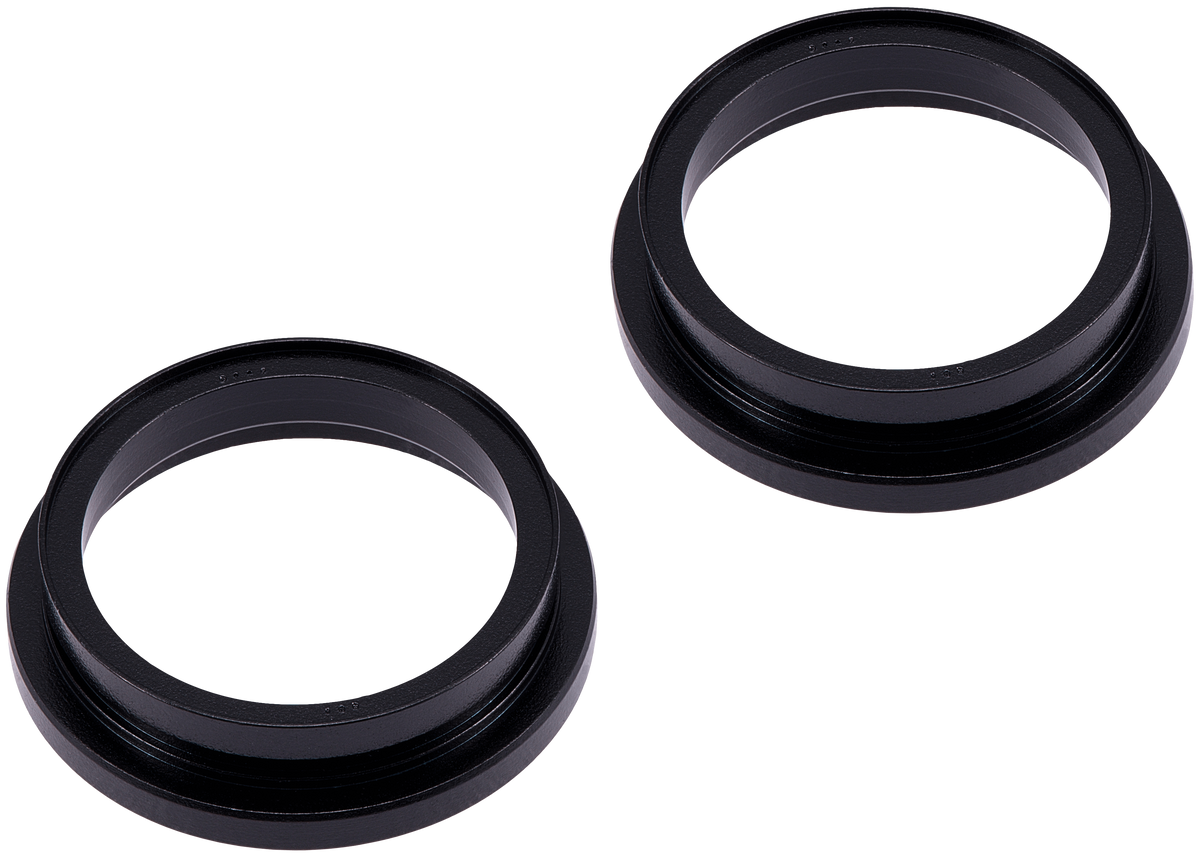 Back Camera Bezel Ring Only Compatible For iPhone 15 / 15 Plus (Black) (2 Piece Set)