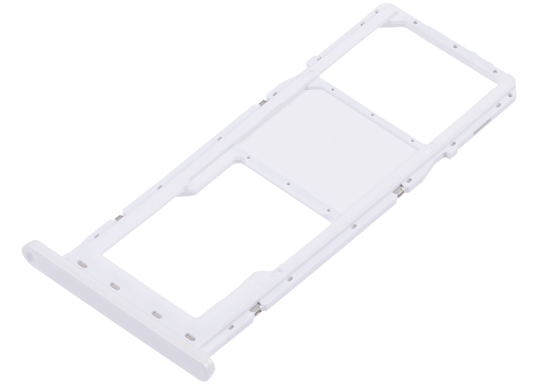Single Sim Card Tray Compatible For Samsung Galaxy A03S (A037F / 2021) (White)