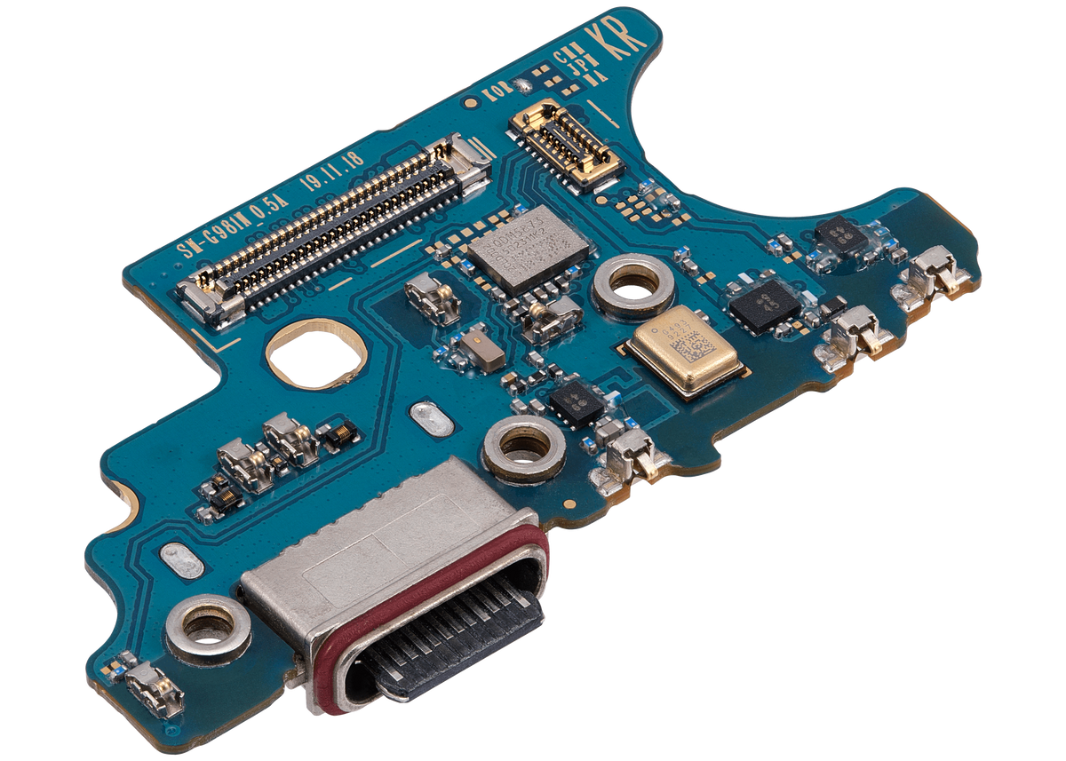 Charging Port With Board Compatible For Samsung Galaxy S20 Replacement (Korean Version) (Premium)