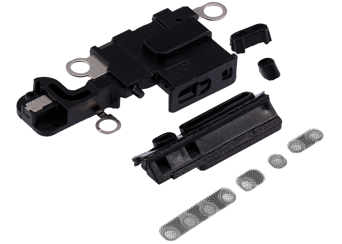 Loudspeaker / Mic Mesh Compatible For iPhone 15 (White)