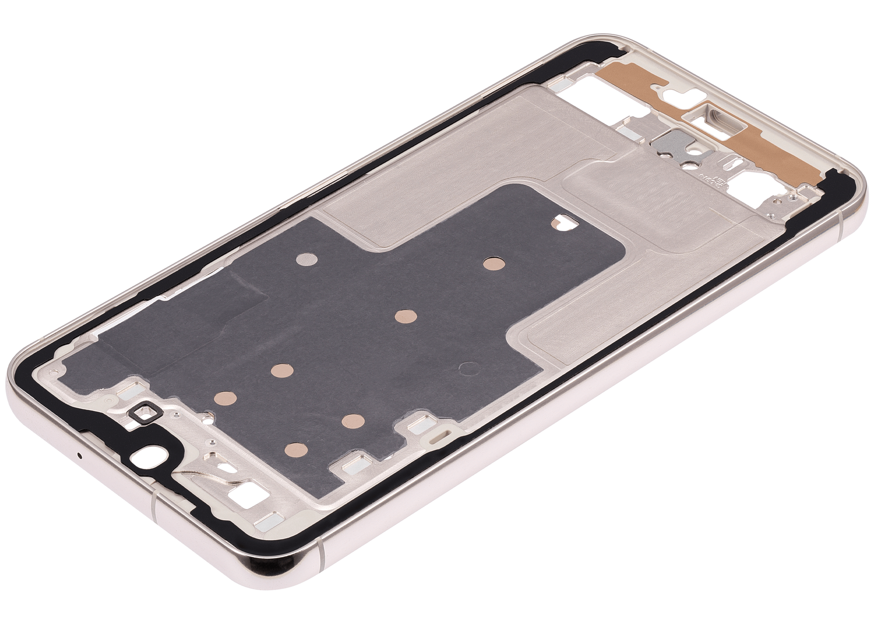 Mid-Frame Housing Compatible For Samsung Galaxy S23 Plus 5G Replacement(US & International Version) (Cream)