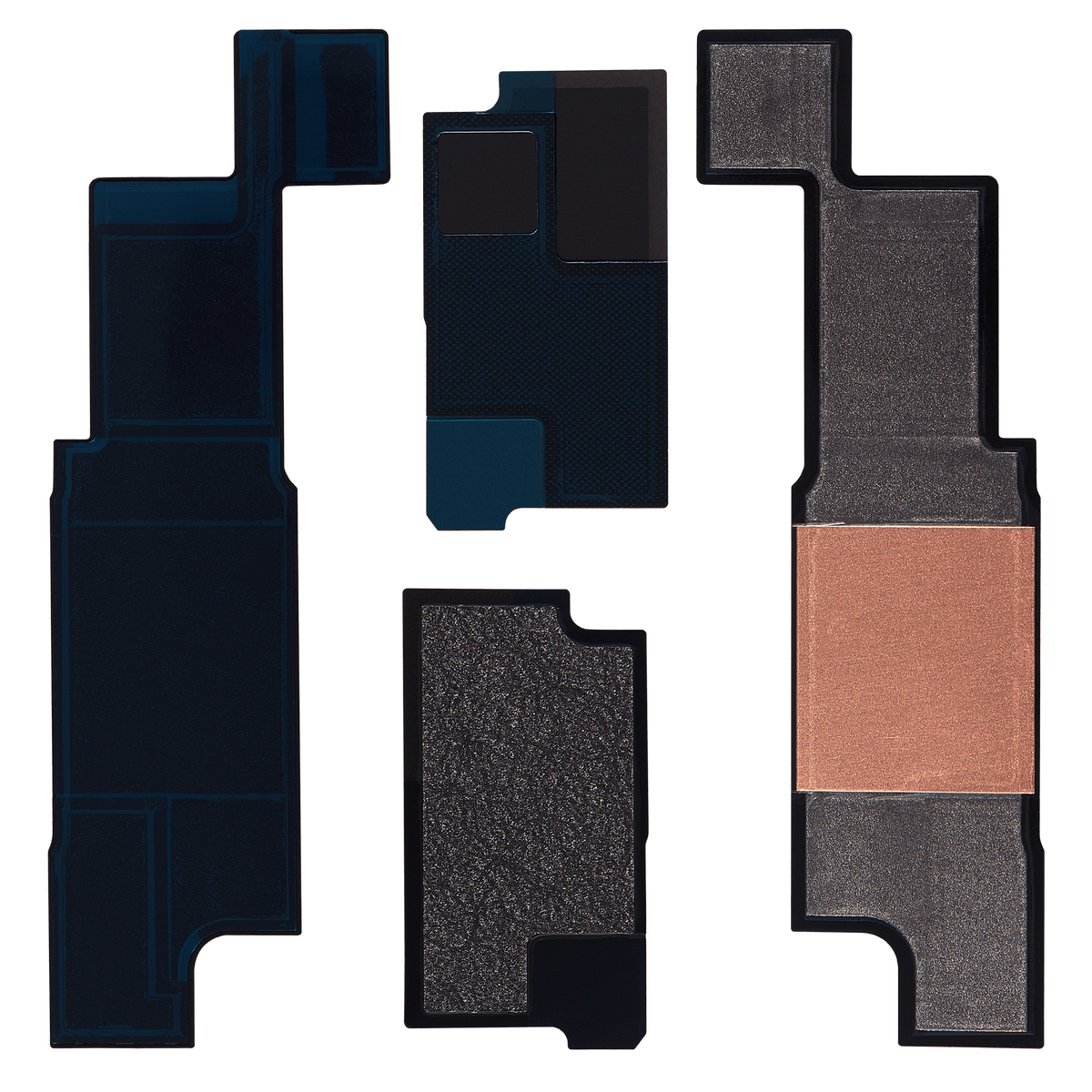 Motherboard Heat Shield Compatible For iPhone 15 / 15 Plus (2 Piece Set)