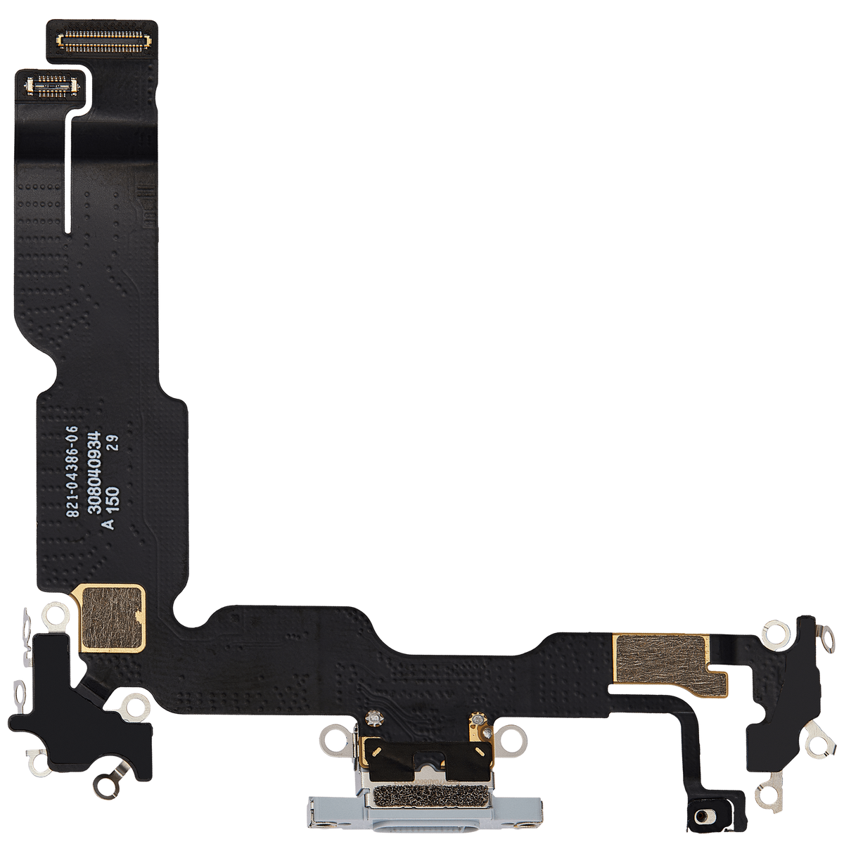 Charging Port Flex Cable Compatible For iPhone 15 Plus (Premium) (Blue)