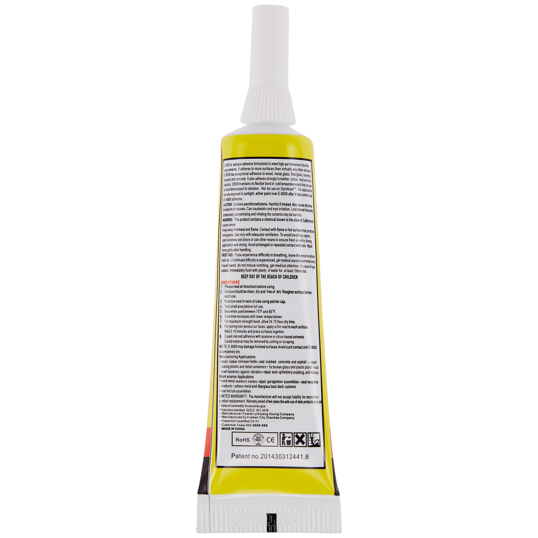 Multi-Purpose Glue Adhesive E8000 (15ml / Clear) (Zhanlida)