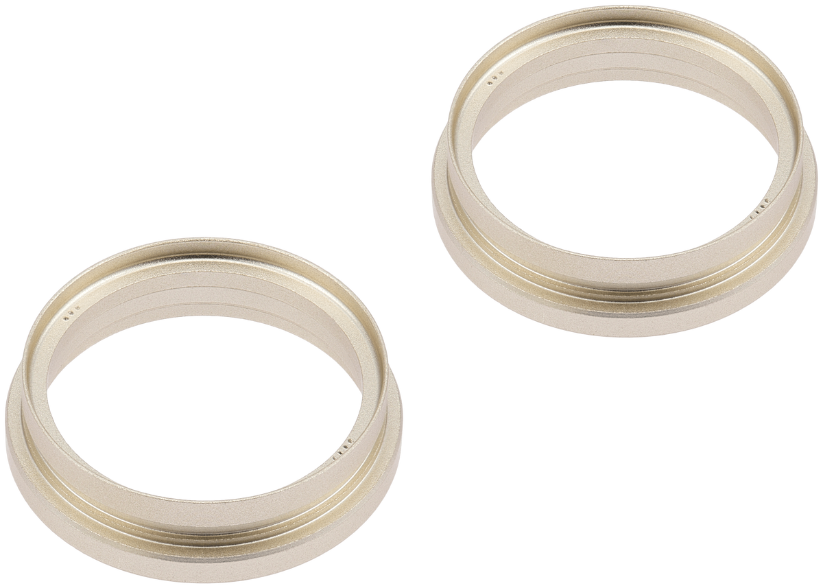 Back Camera Bezel Ring Only Compatible For iPhone 15 / 15 Plus (Yellow) (2 Piece Set)