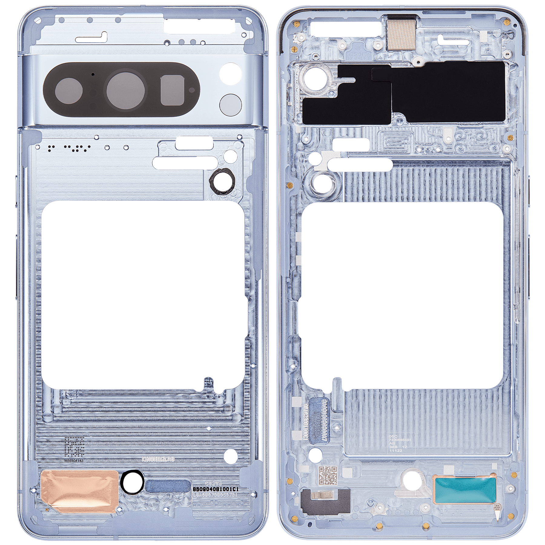 Mid-Frame Housing Compatible For Google Pixel 8 Pro Replacement (Bay)