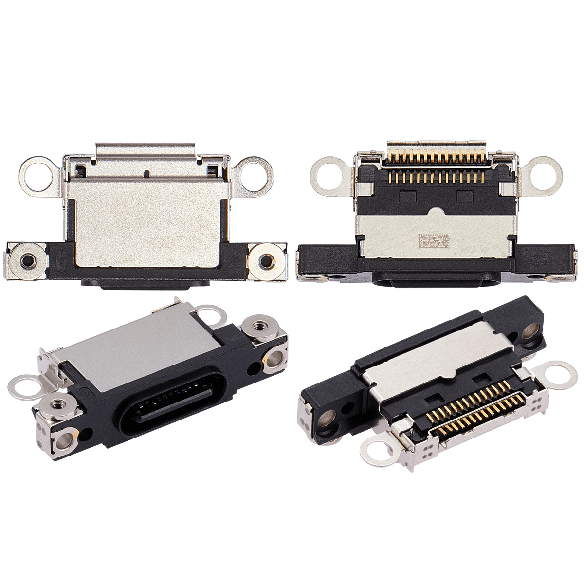 Charging Port Only Compatible For iPhone 15 / 15 Plus (Black)