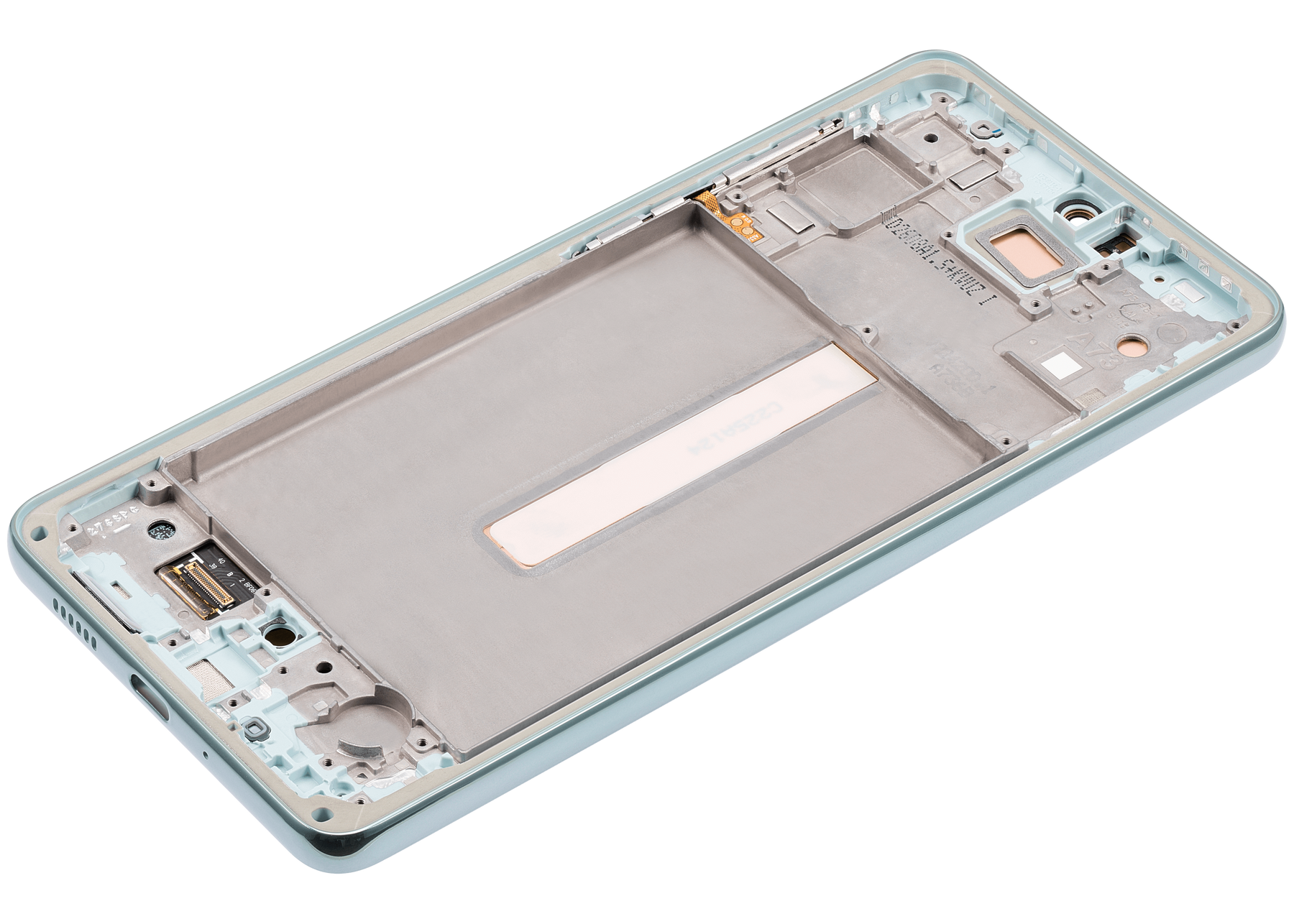 Replacement OLED Assembly With Frame Compatible For Samsung Galaxy A73 5G (A736 / 2022) (Refurbished) (Mint)