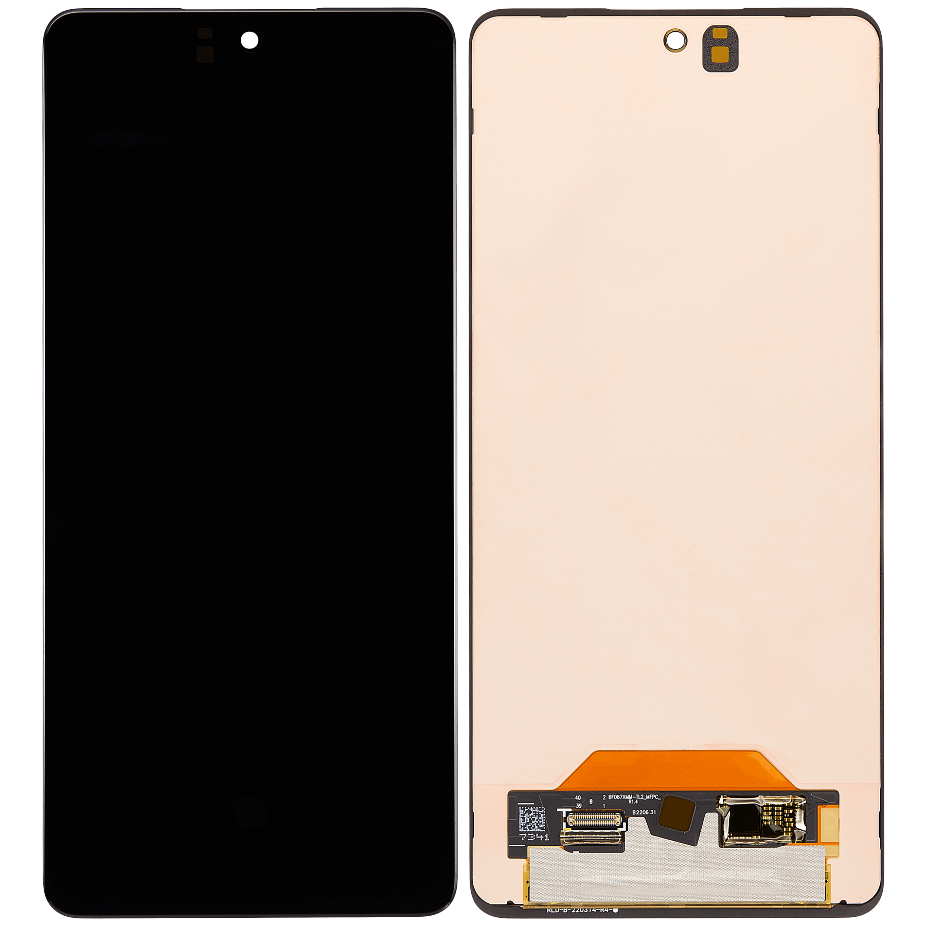 OLED Assembly Without Frame Compatible For Samsung Galaxy A73 5G Replacement  (A736 / 2022) (Refurbished) (All Colors)