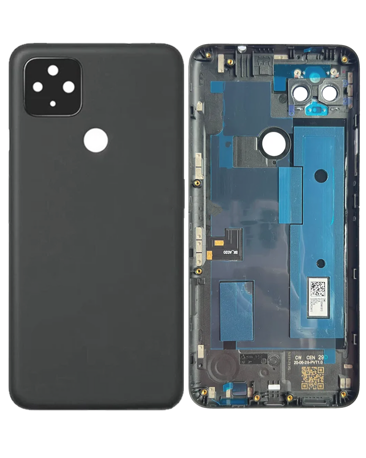 Replacement Back cover Glass Assembly Compatible For Google Pixel 4a 5G (Genuine OEM) (Rock Candy)