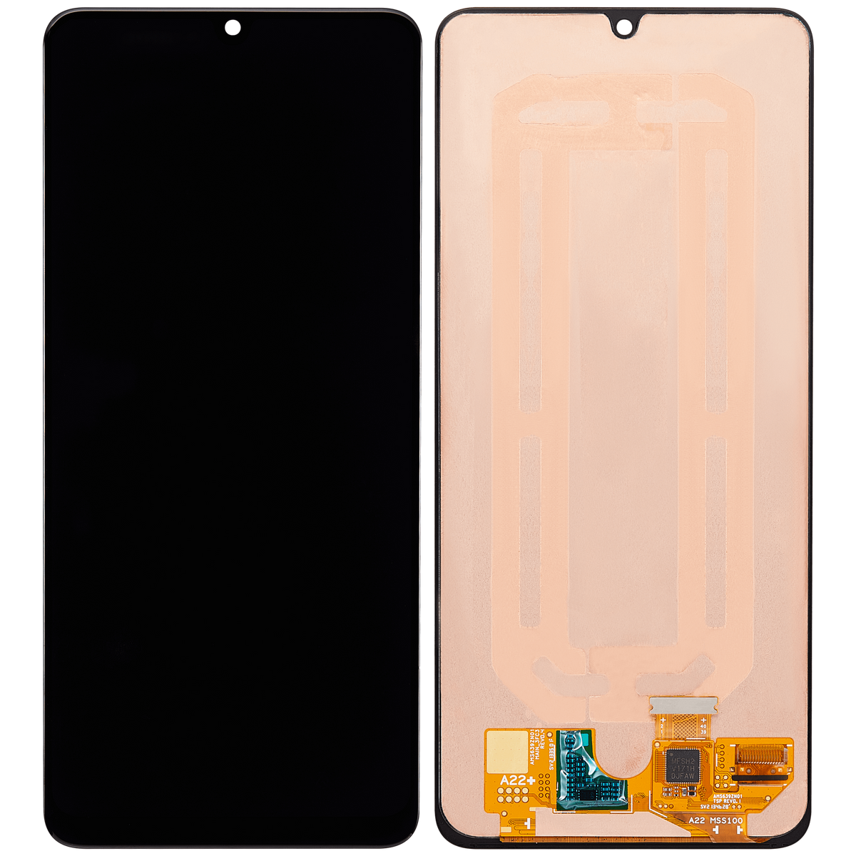 OLED Assembly Without Frame Compatible For Samsung Galaxy A22 4G (A225 / 2021) (Refurbished) (All Colors)
