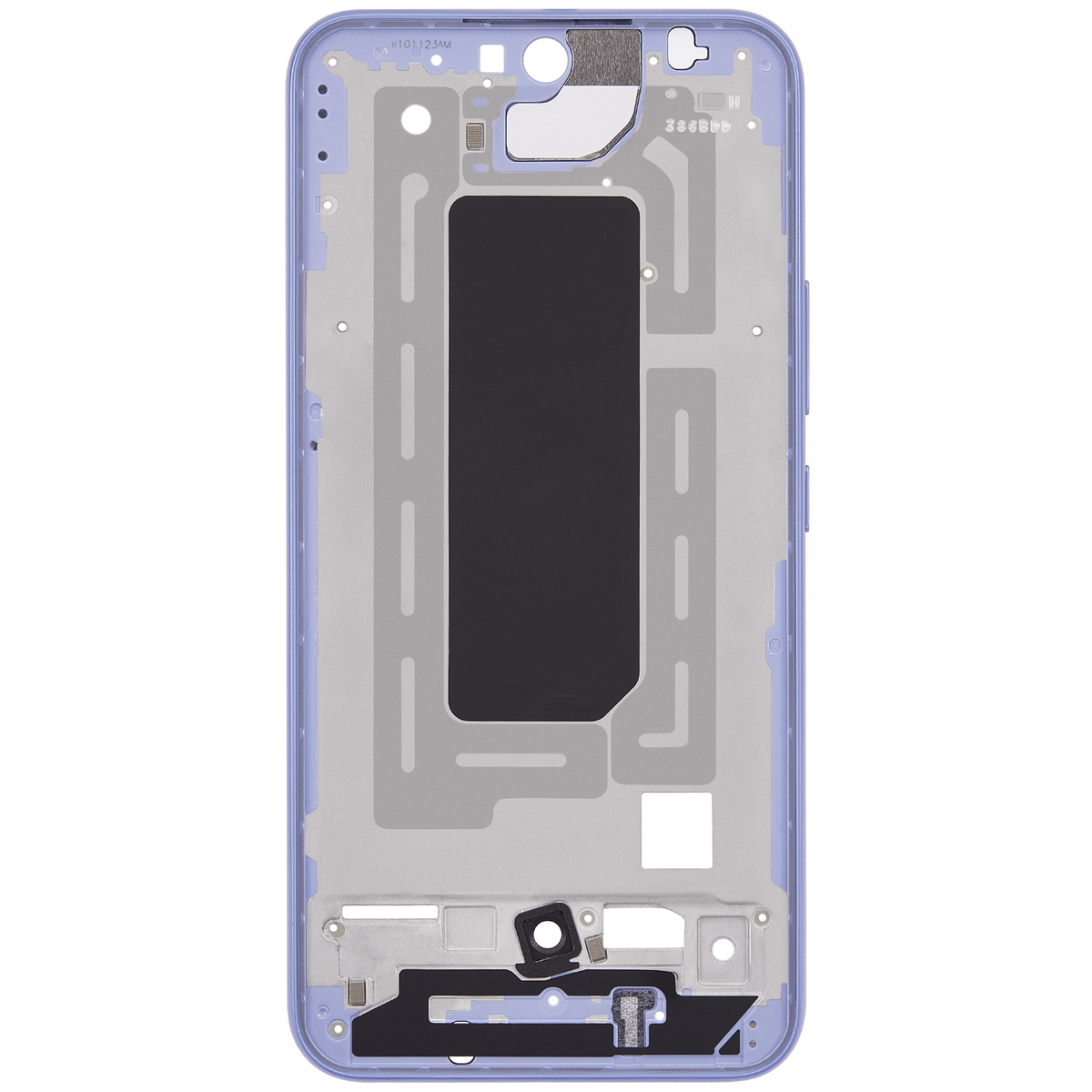 Replacement Mid-Frame Housing Compatible For Samsung Galaxy A54 5G (A546 / 2023) (US & International Version) (Violet)