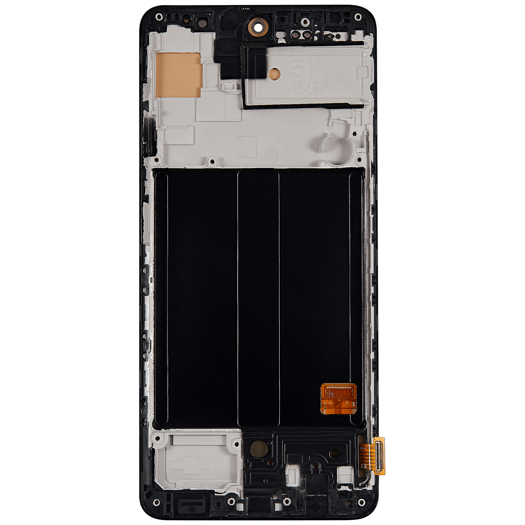 OLED Assembly With Frame Compatible For Samsung Galaxy A51 4G (A515 / 2019) (6.46") (Vemake) (All Colors)