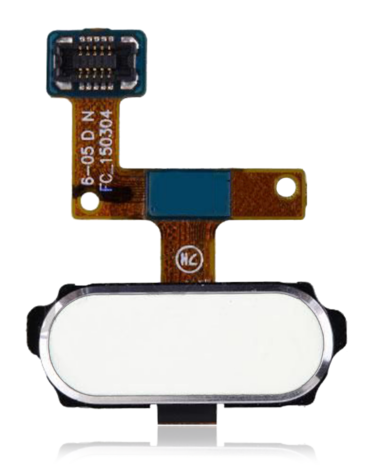 Home Button With Flex Cable Compatible For Samsung Galaxy Tab S2 8.0" (T715 / T719) (2015) (White)
